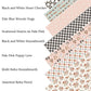 Multi Boho Houndstooth Faux Leather Sheets