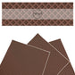 These ice cream cone faux leather sheets contain the following design elements: chocolate ice cream waffle cone. Our CPSIA compliant faux leather sheets or rolls can be used for all types of crafting projects.