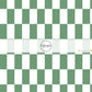 These winter themed pattern fabric by the yard features the following design elements: green and cream checker pattern. This fun themed fabric can be used for all your sewing and crafting needs!