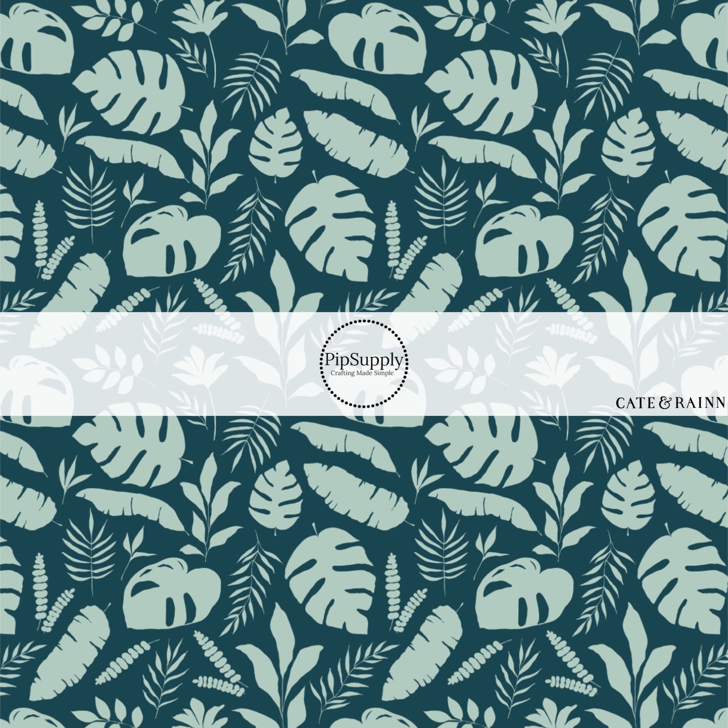 These jungle pattern fabric by the yard features tropical jungle foliage colorblocks. This fun fabric can be used for all your sewing and crafting needs!