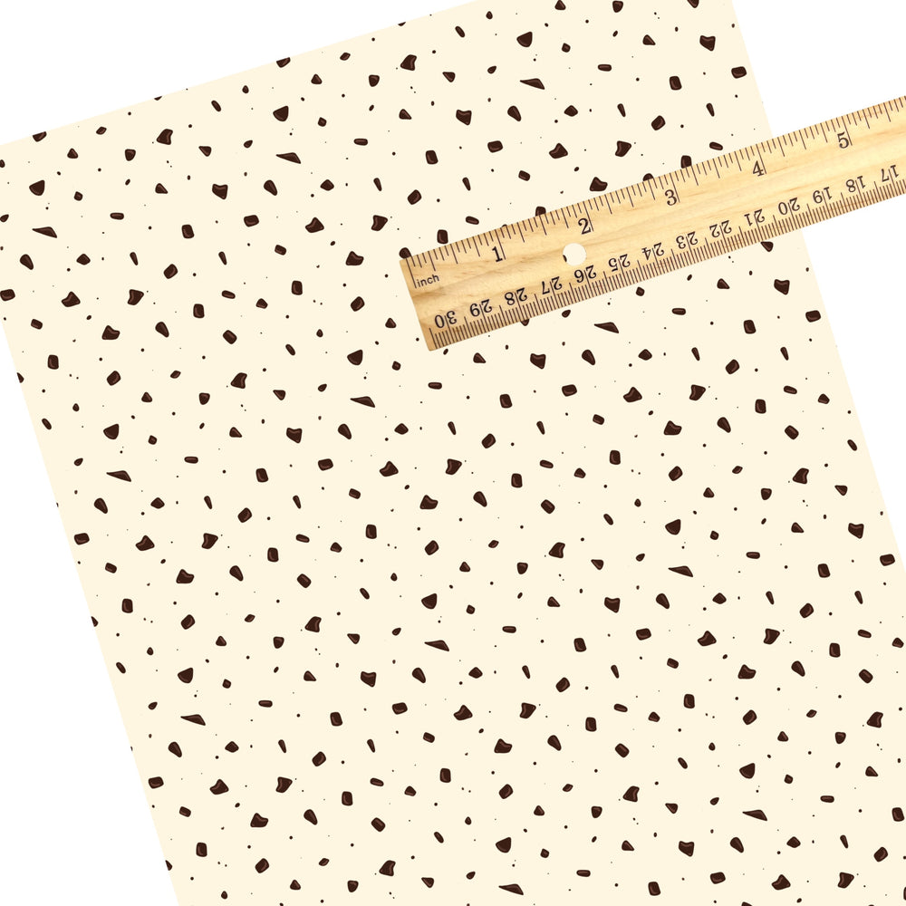 These ice cream faux leather sheets contain the following design elements: cookies and cream ice cream. Our CPSIA compliant faux leather sheets or rolls can be used for all types of crafting projects.