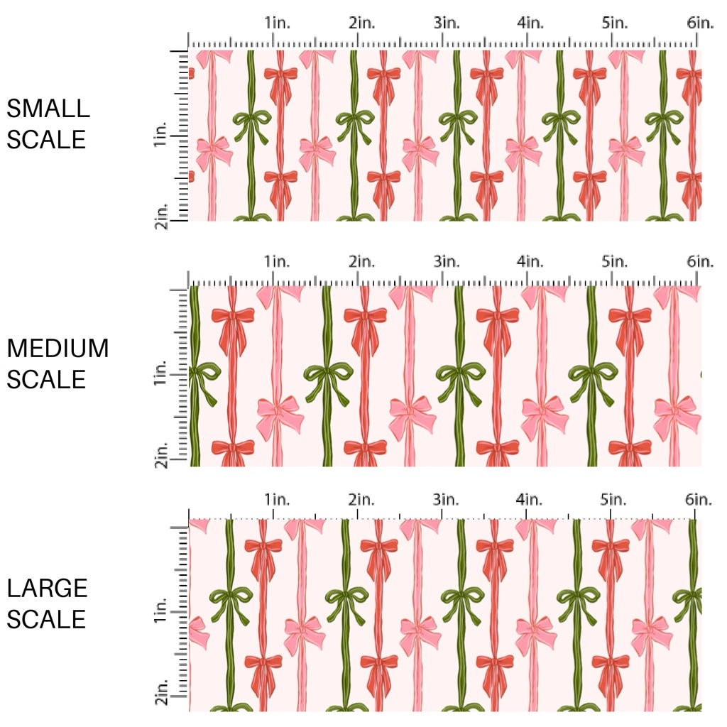 Coquette Present Bows Fabric By The Yard