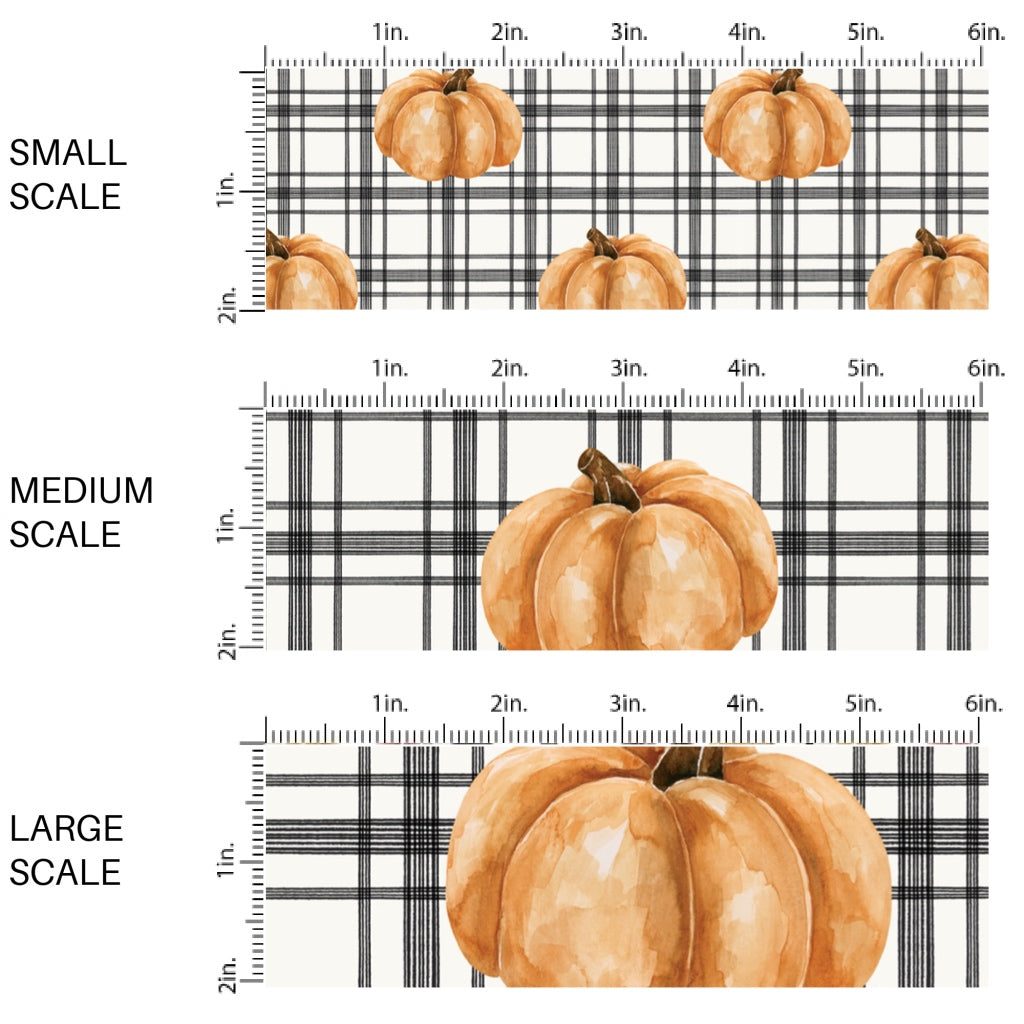 These summer pattern fabric by the yard features farm and meadow country pumpkins. This fun fabric can be used for all your sewing and crafting needs!