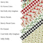 Evergreen Holly Jolly Gingham Faux Leather Sheets