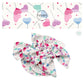 These Valentine's Day pattern no sew bow strips can be easily tied and attached to a clip for a finished hair bow. These Valentine's Day bow strips are great for personal use or to sell. The bow strips feature pastel colored lollipop candy on cream. 
