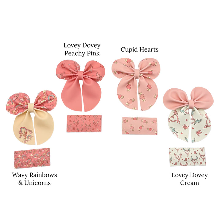 Cloud Nine Bubble Sailor Faux Leather DIY Hair Bows