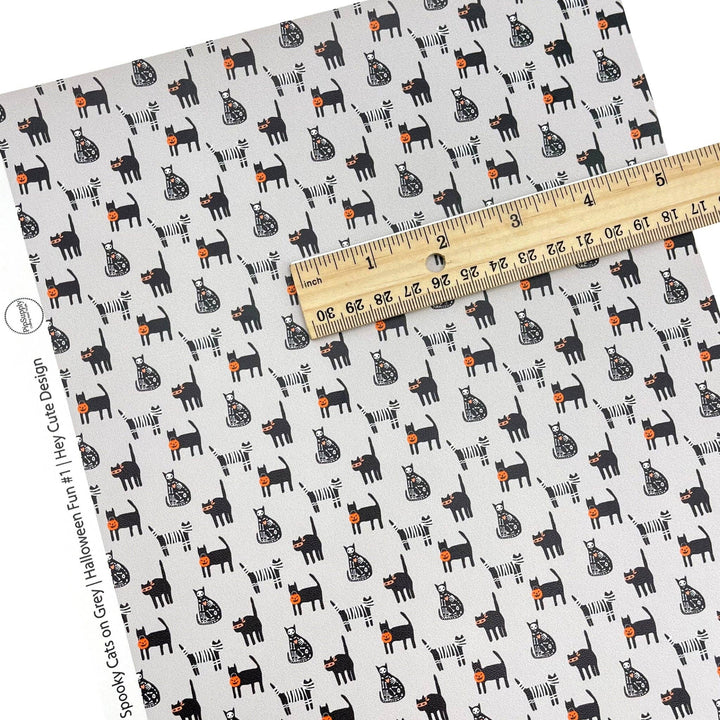 Halloween Fun #1 | Hey Cute Design | Faux Leather
