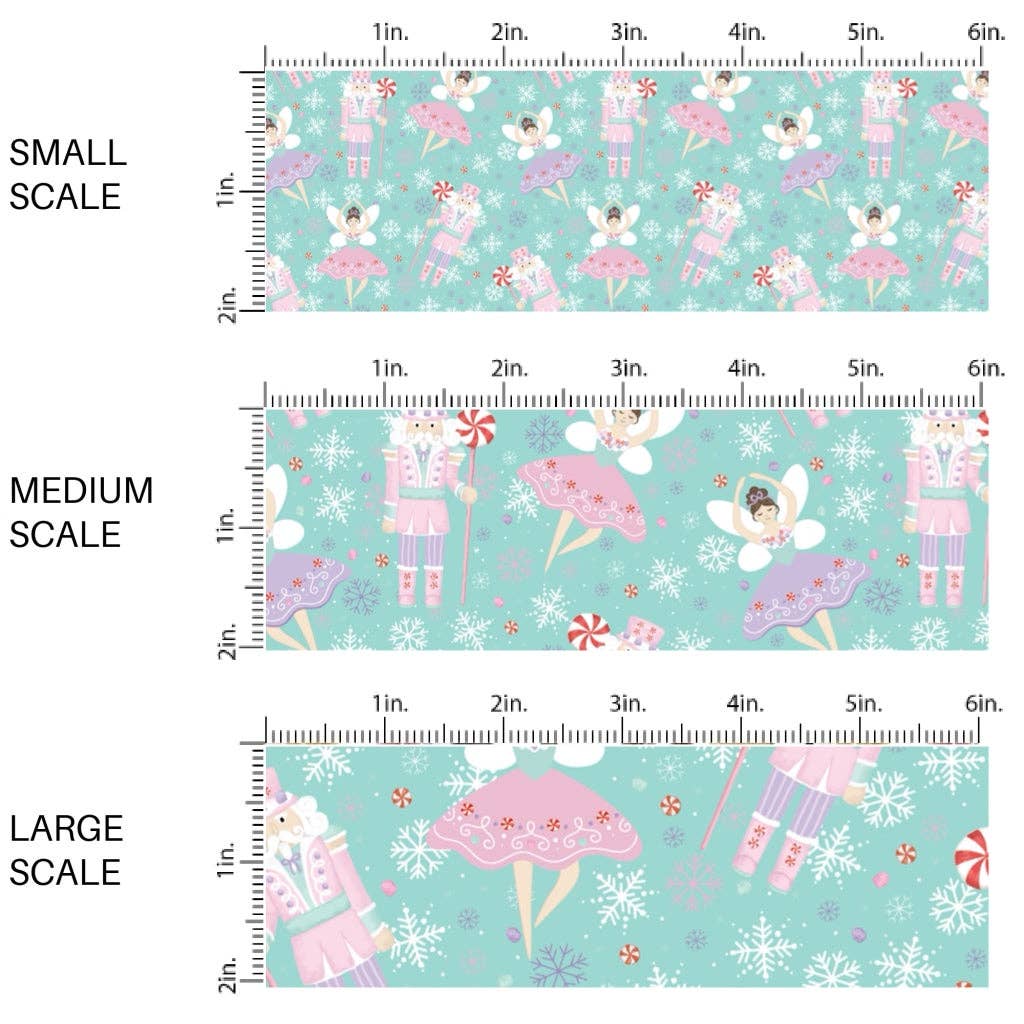 Pastel Sugar Plum Dance Fabric By The Yard