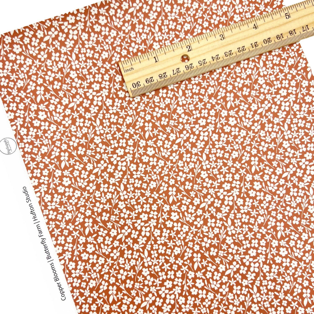 Butterfly Farm Faux Leather Sheets