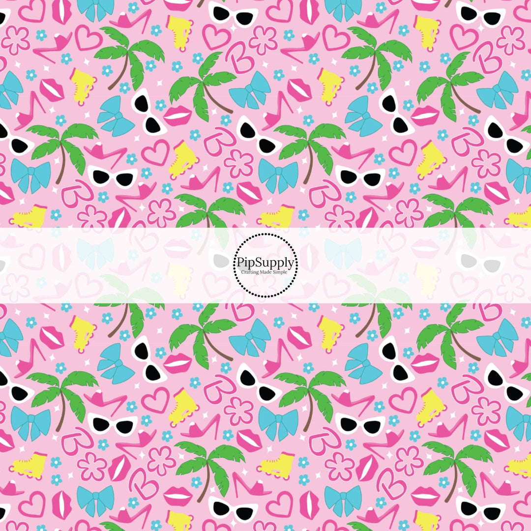 Summer At The Dreamhouse Hair Bow Strips