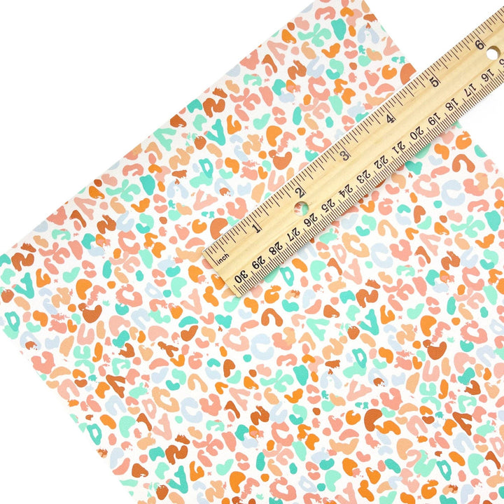 Spring  | The Peachy Dot | Faux Leather Sheets