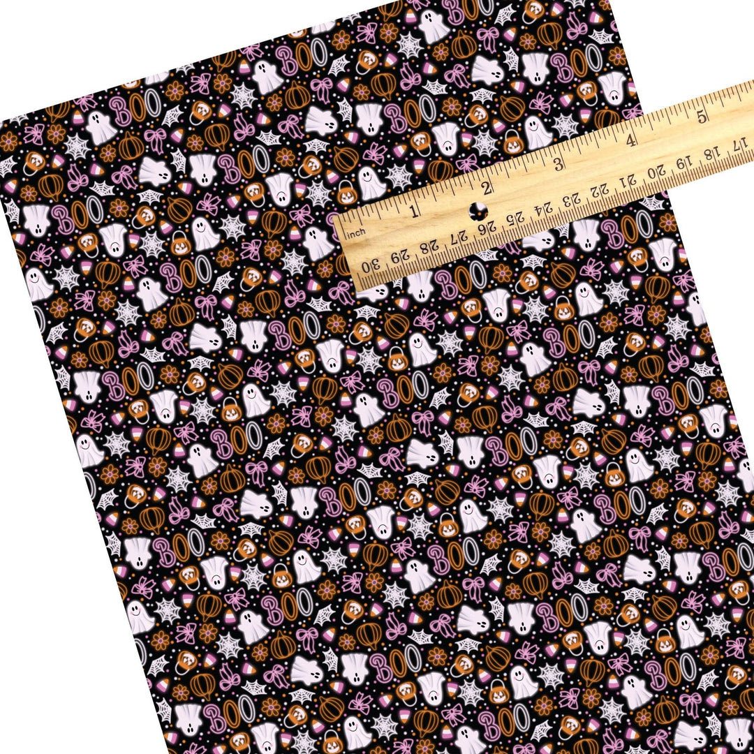 Glow Ghouls Faux Leather Sheets