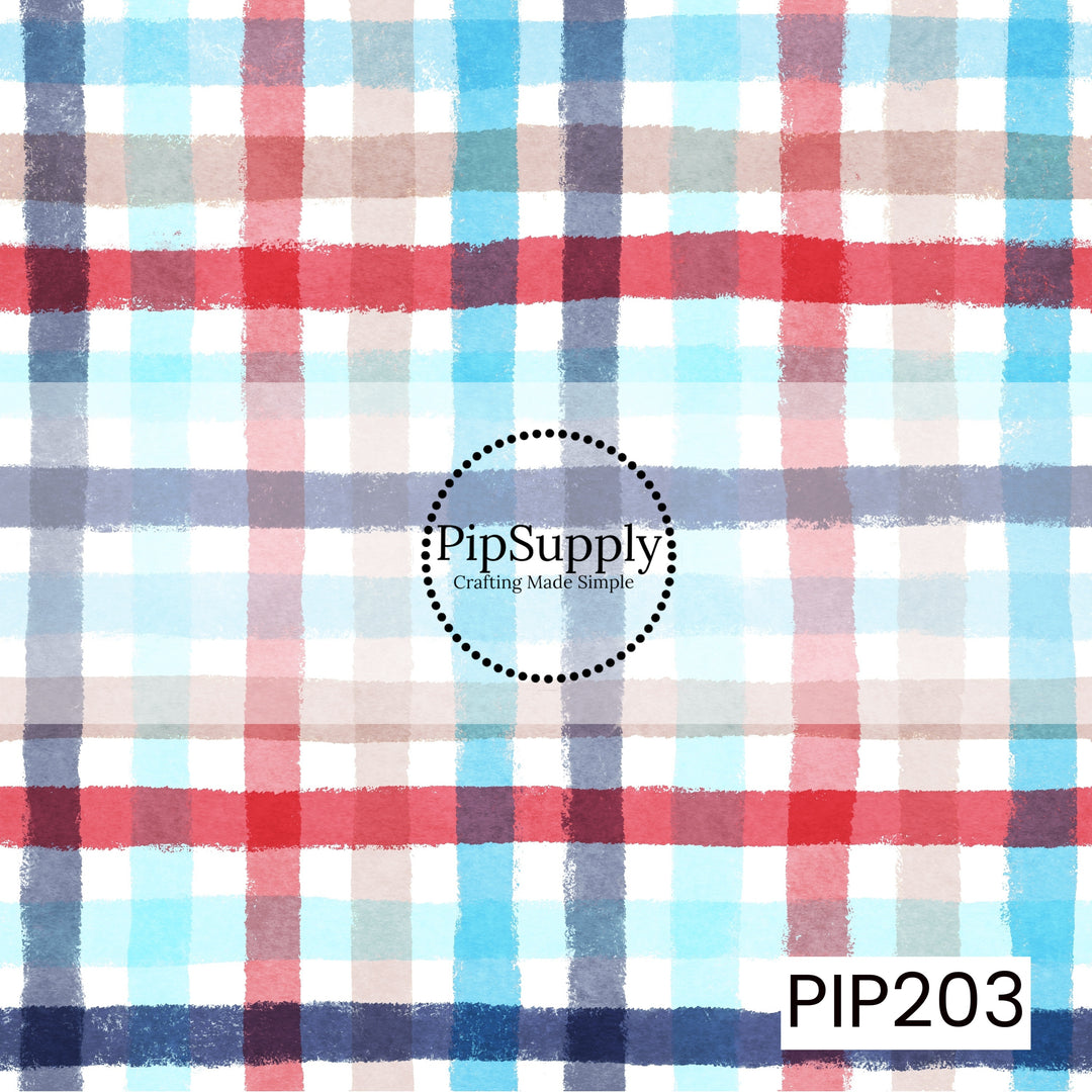 PIP203 - Patriotic Posies Plaid