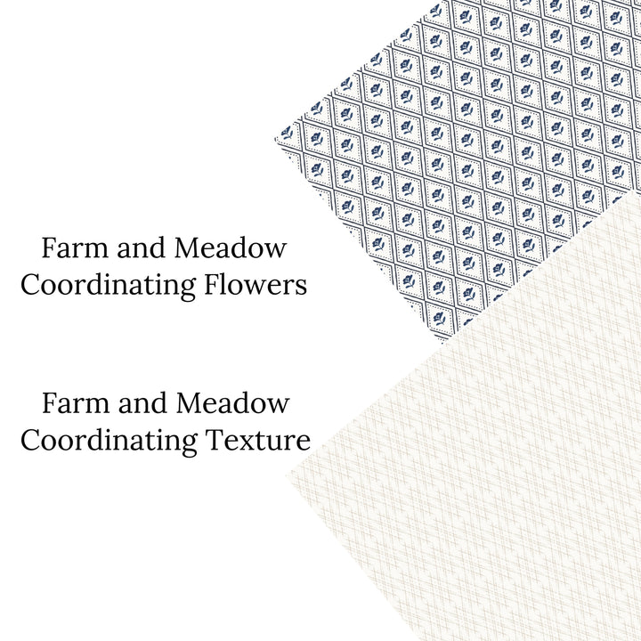 These spring and summer pattern faux leather sheets contain the following design elements: farm and meadow patterns. Our CPSIA compliant faux leather sheets or rolls can be used for all types of crafting projects.