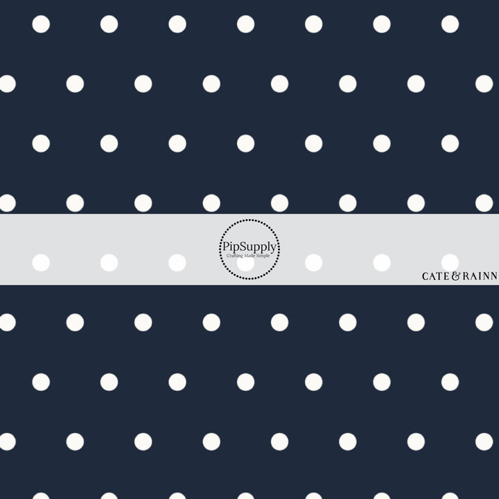 These spring and summer pattern faux leather sheets contain the following design elements: farm and meadow polka dot patterns. Our CPSIA compliant faux leather sheets or rolls can be used for all types of crafting projects.