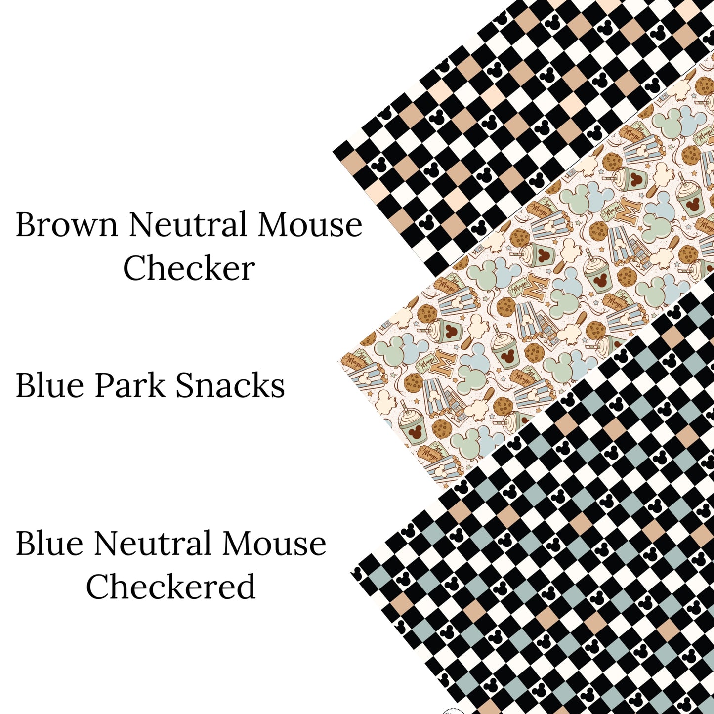 Blue Park Snacks Faux Leather Sheets