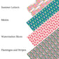 Watermelon Slices Faux Leather Sheets