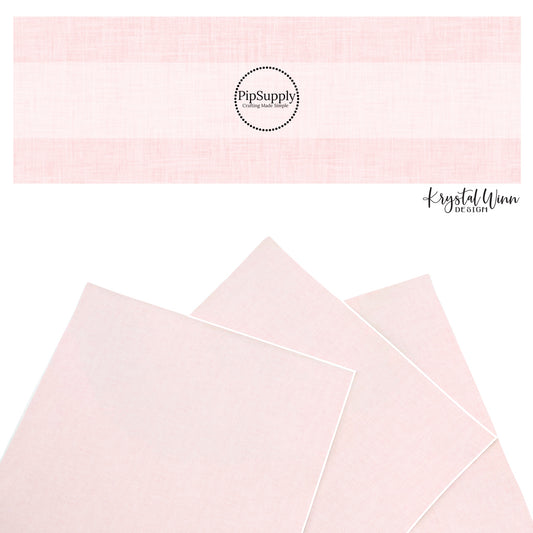 These winter faux leather sheets contain the following design elements: pink faux linen pattern. Our CPSIA compliant faux leather sheets or rolls can be used for all types of crafting projects.