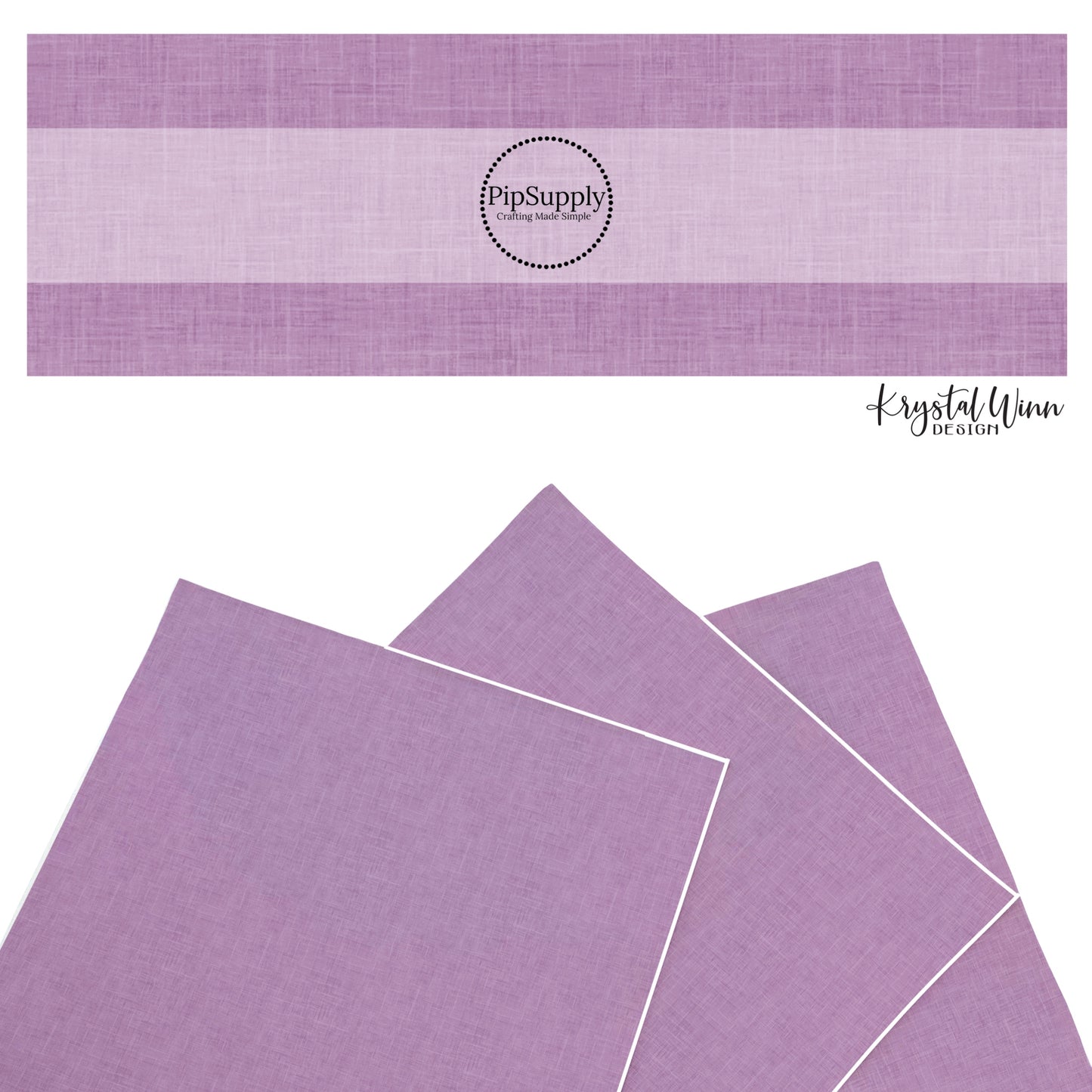 These winter faux leather sheets contain the following design elements: purple faux linen pattern. Our CPSIA compliant faux leather sheets or rolls can be used for all types of crafting projects.