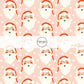 Festive Santa Fabric By The Yard