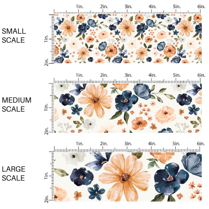 These spring and summer pattern fabric by the yard features farm and meadow country floral patterns. This fun fabric can be used for all your sewing and crafting needs!