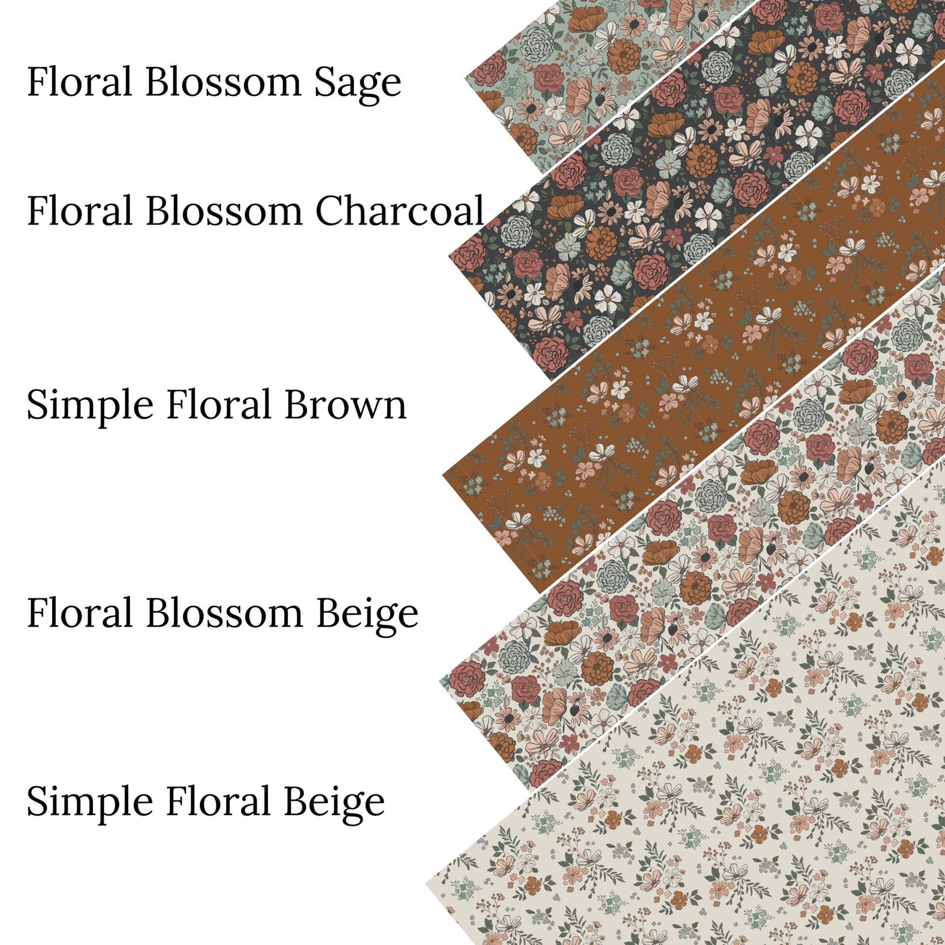 These summer pattern faux leather sheets contain the following design elements: western floral patterns. Our CPSIA compliant faux leather sheets or rolls can be used for all types of crafting projects.