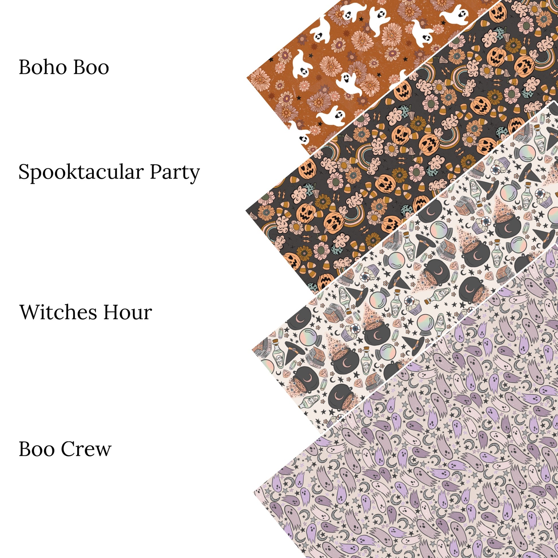 Halloween Faux Leather Sheets