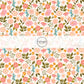 This summer fabric by the yard features flowers on cream. This fun summer themed fabric can be used for all your sewing and crafting needs!