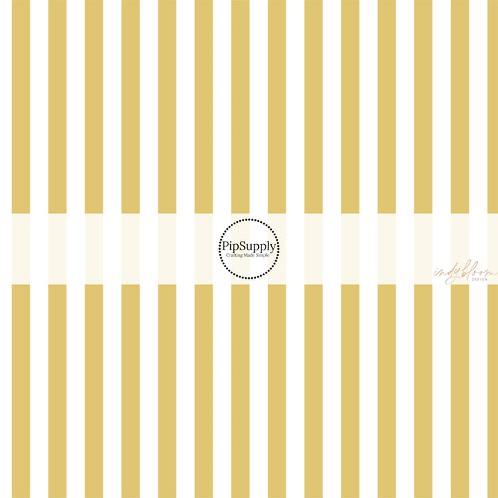 These spring fabric by the yard features golden stripe pattern. This fun pattern fabric can be used for all your sewing and crafting needs!
