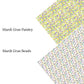 Mardi Gras Beads Faux Leather Sheets