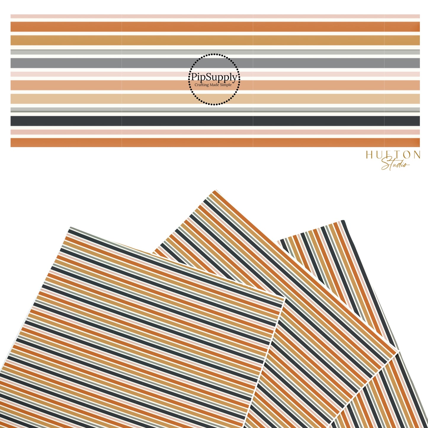 These Halloween themed pattern faux leather sheets contain the following design elements: colorful stripes on cream. Our CPSIA compliant faux leather sheets or rolls can be used for all types of crafting projects.