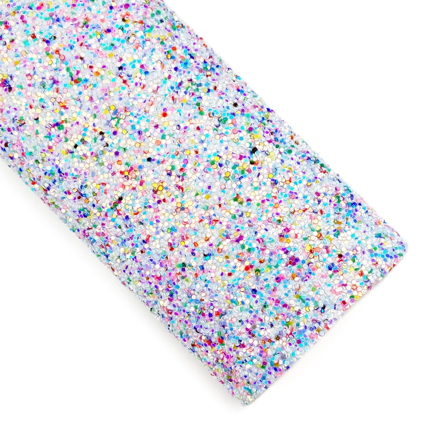 Confetti Cake Lux© Chunky Glitter Faux Leather Sheets