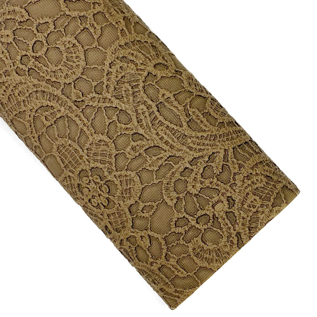 Rye Pottery Lace Butter Vegan Leather Sheets