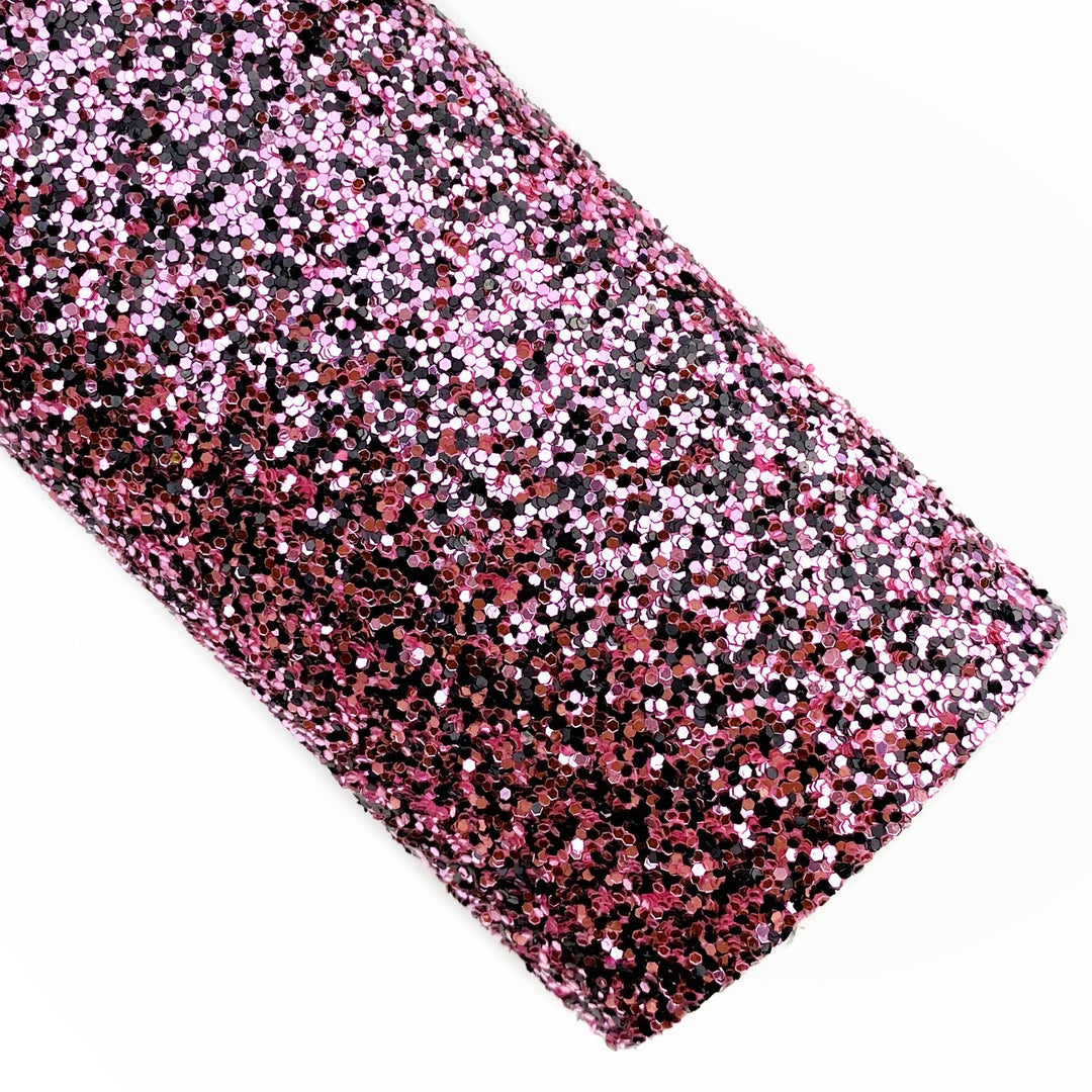 Super Girl Chunky Glitter Faux Leather Sheets