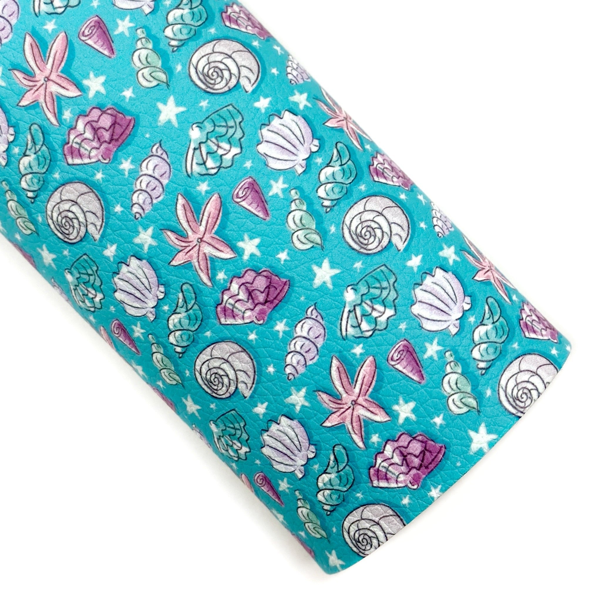 Underwater Sea Shells Vegan Leather – Pip Supply