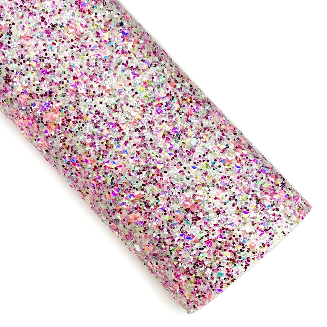 Glamorous Gem Glitter Faux Leather Sheets