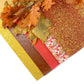 Homemade Pumpkin Pie Lux© Chunky Glitter Faux Leather Sheets