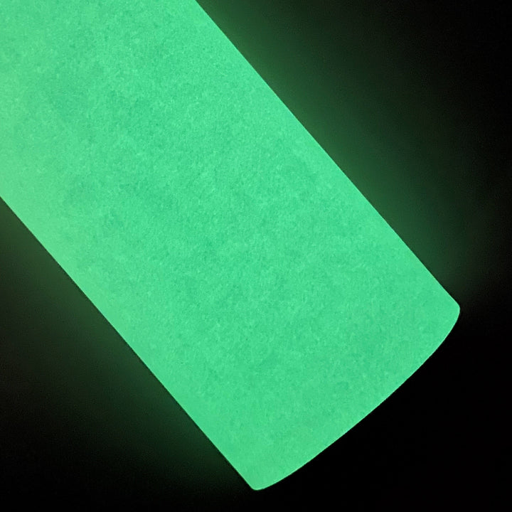 Yellow Glow in the Dark Vegan Leather Sheets