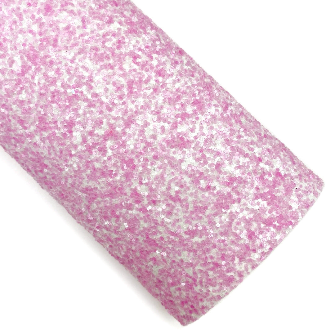 Berry Snow Cone Chunky Glitter Faux Leather Sheets