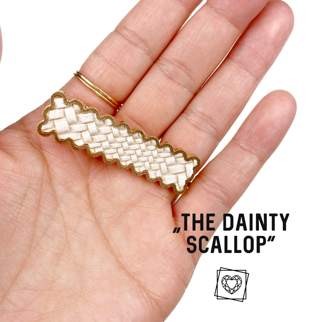 *CUT FILES* Scalloped Bar Clip Setting© Duo