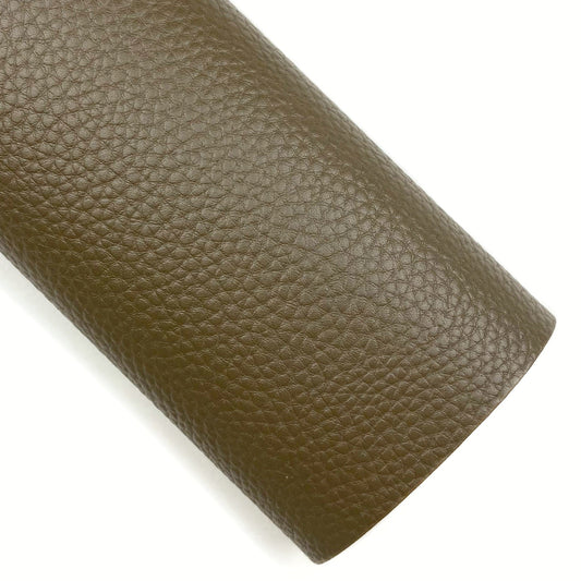 Willow Taupe Pebbled Vegan Leather Sheets