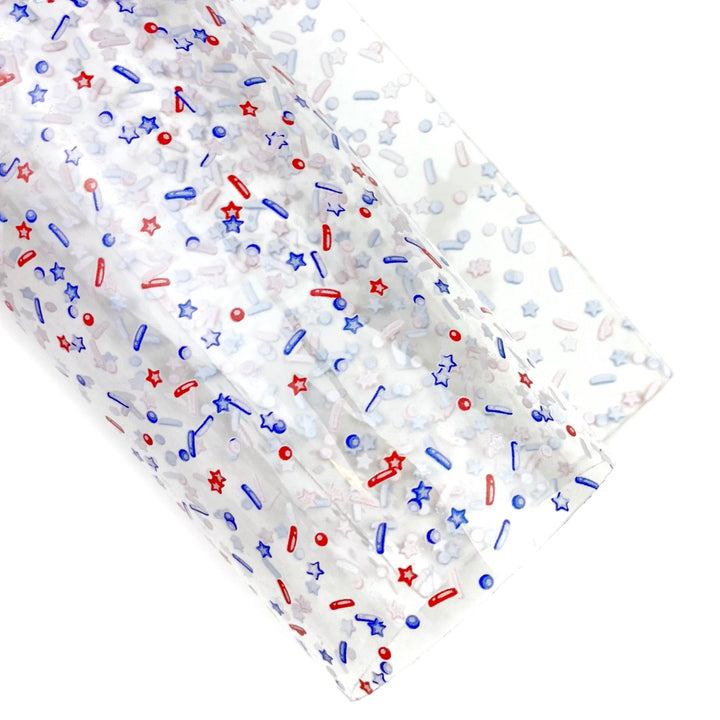 Patriotic Sprinkle Mix Jelly Vinyl