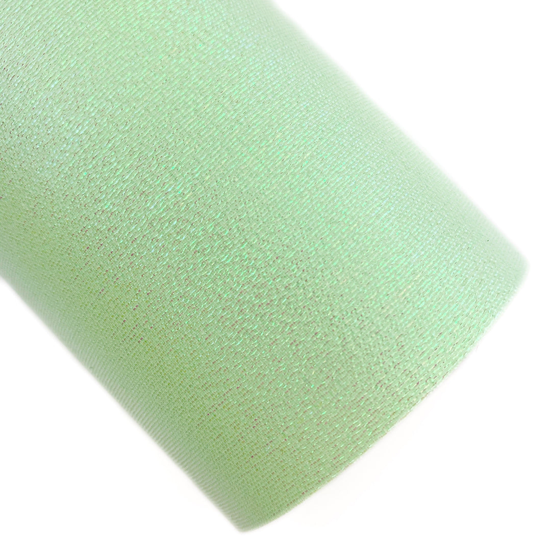 Light Green Sparkle Tulle Sheets