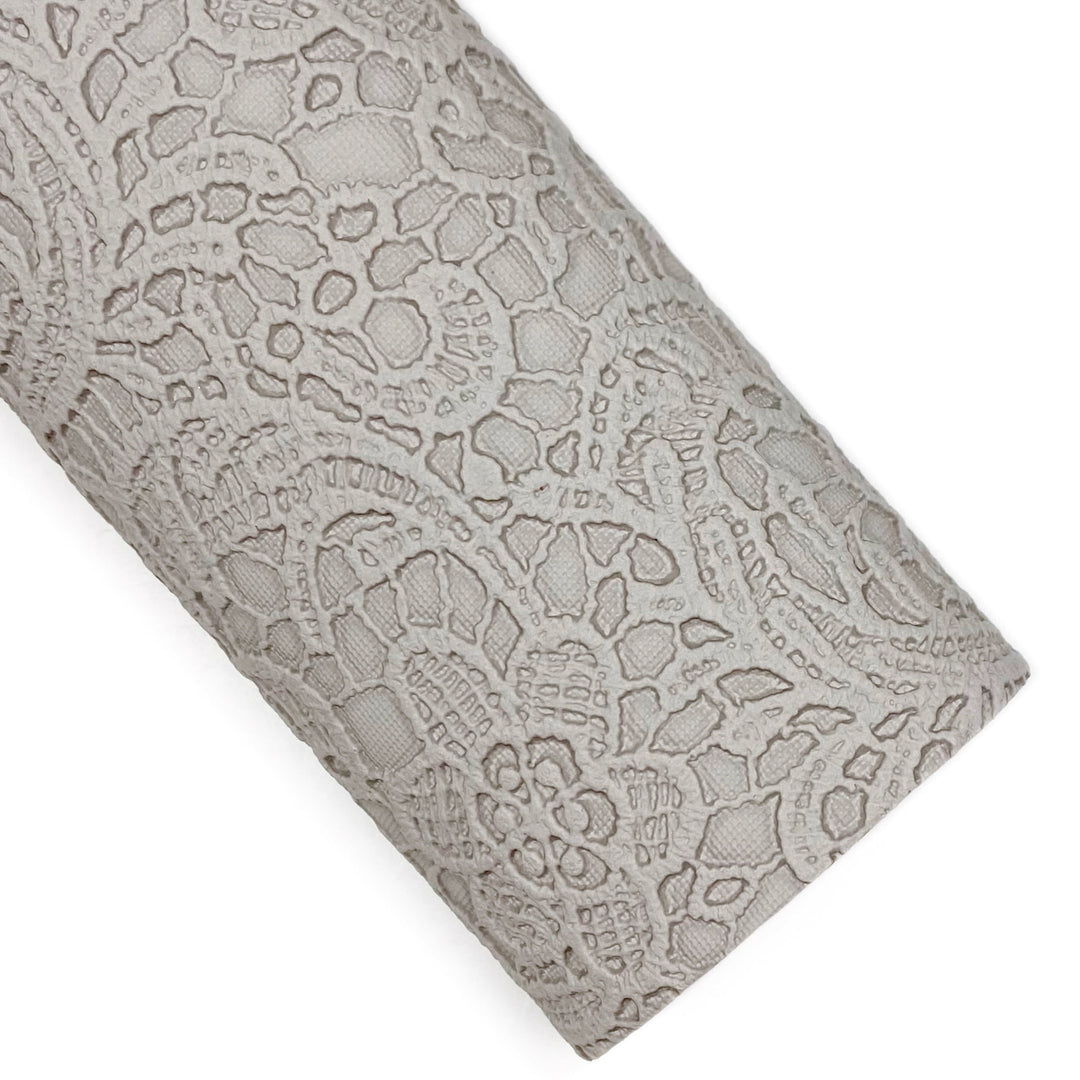 Graycious Pottery Lace Butter Vegan Leather Sheets