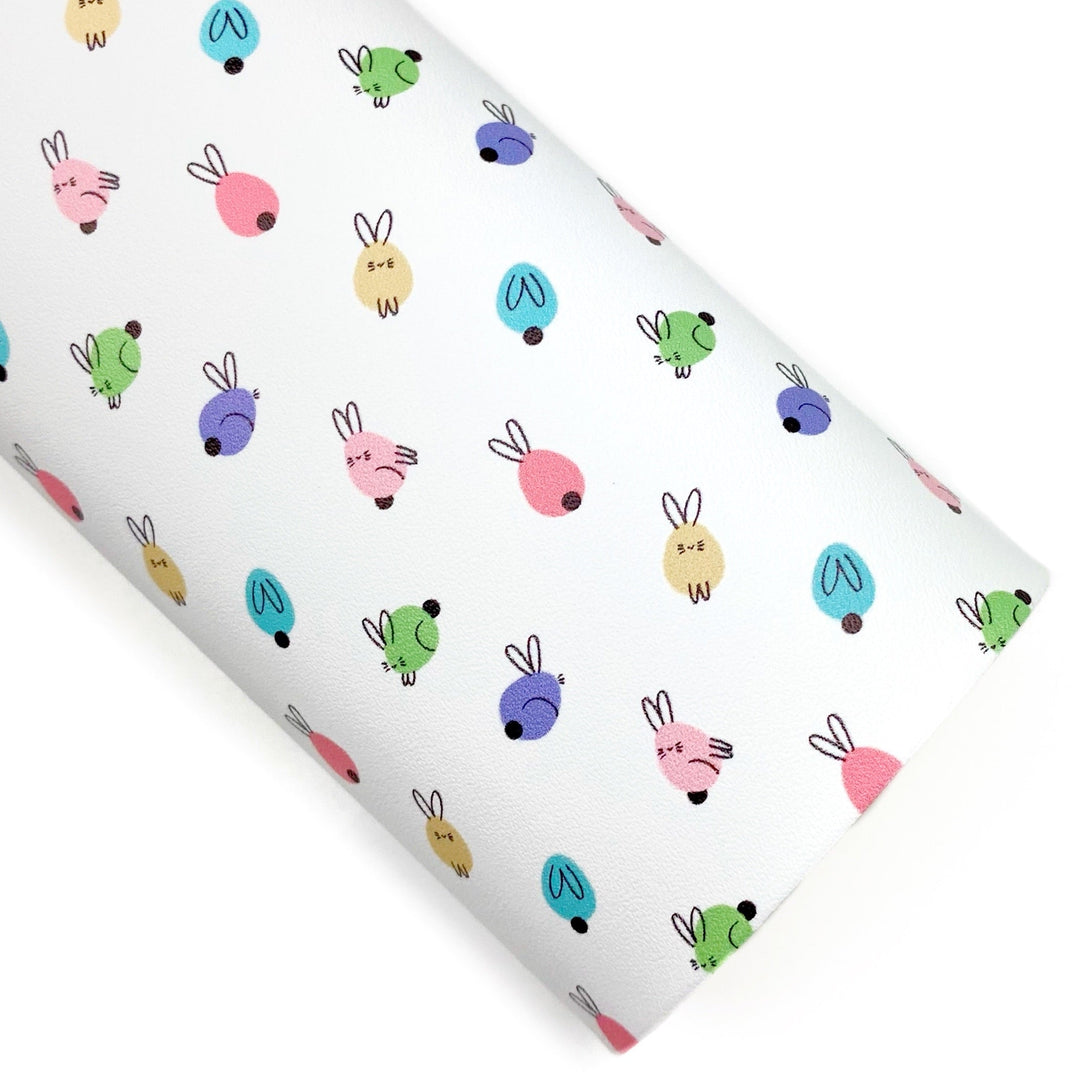 Doodle Bunnies Vegan Leather