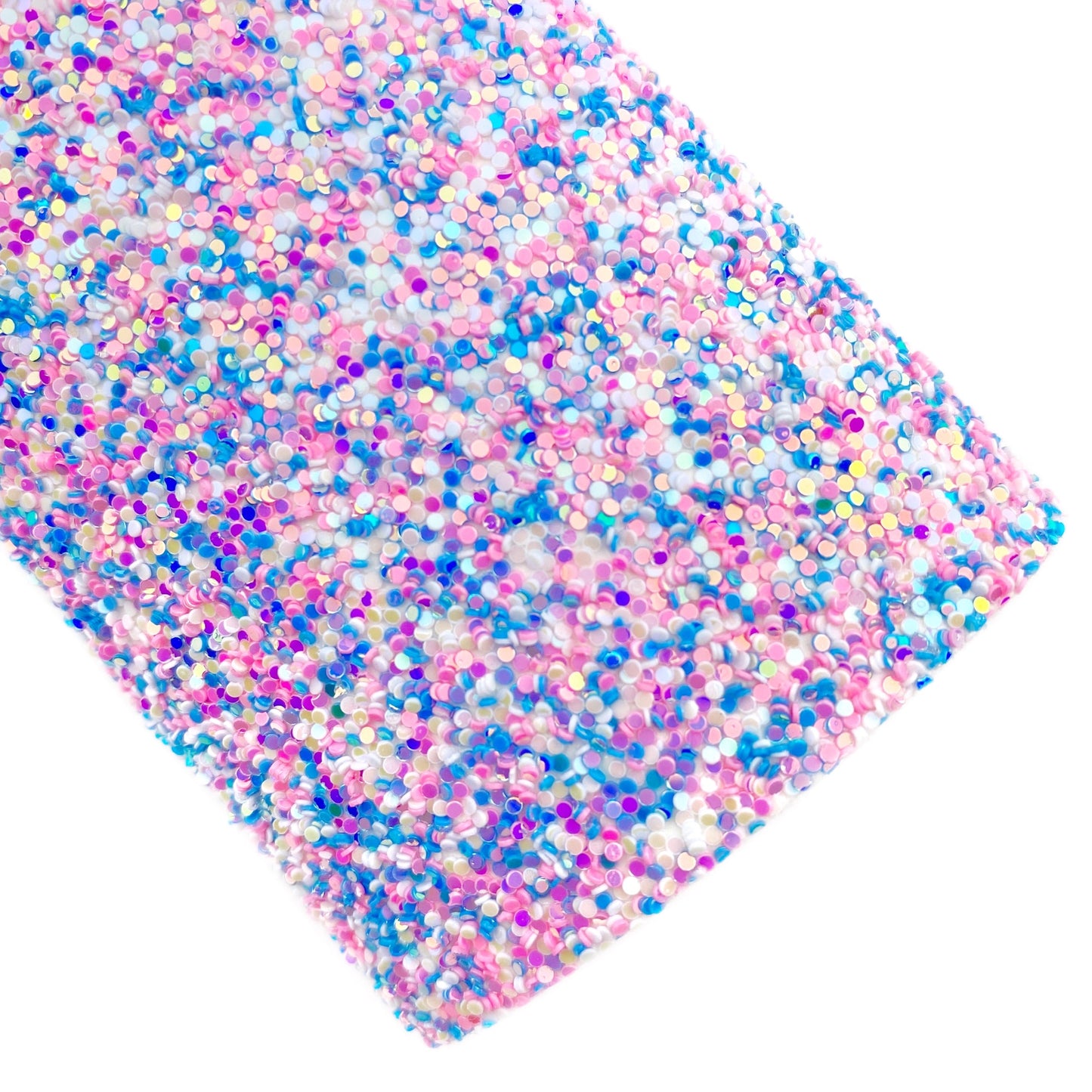 Cotton Candy Lux© Chunky Glitter Faux Leather Sheets