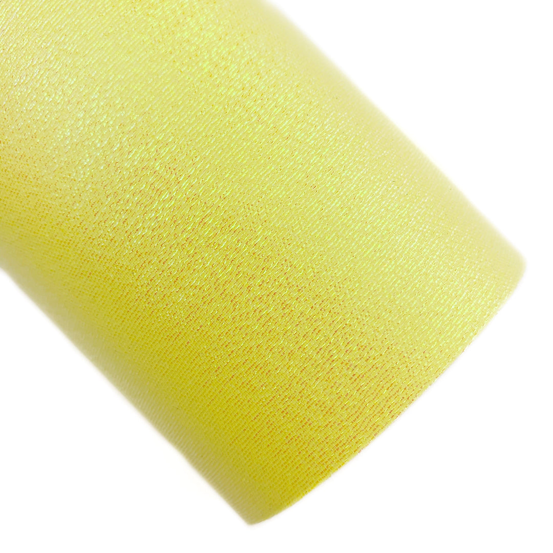 Yellow Sparkle Tulle Sheets