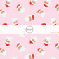 These Christmas Santa themed pattern fabric by the yard features the following design elements: Santa on pink. This fun themed fabric can be used for all your sewing and crafting needs!