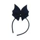 Black Bat Bow Headbands and Scrunchies