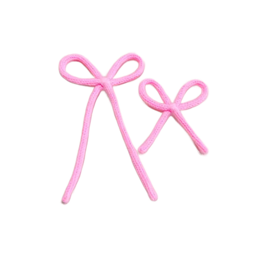 These spring ribbon tied bows are ready to package and resell to your customers no sewing or measuring necessary! These hair bows come with a clip already attached.